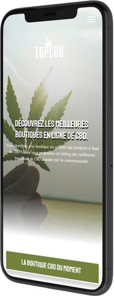 Top CBD sur mobile, à la recherche du meilleur site de CBD